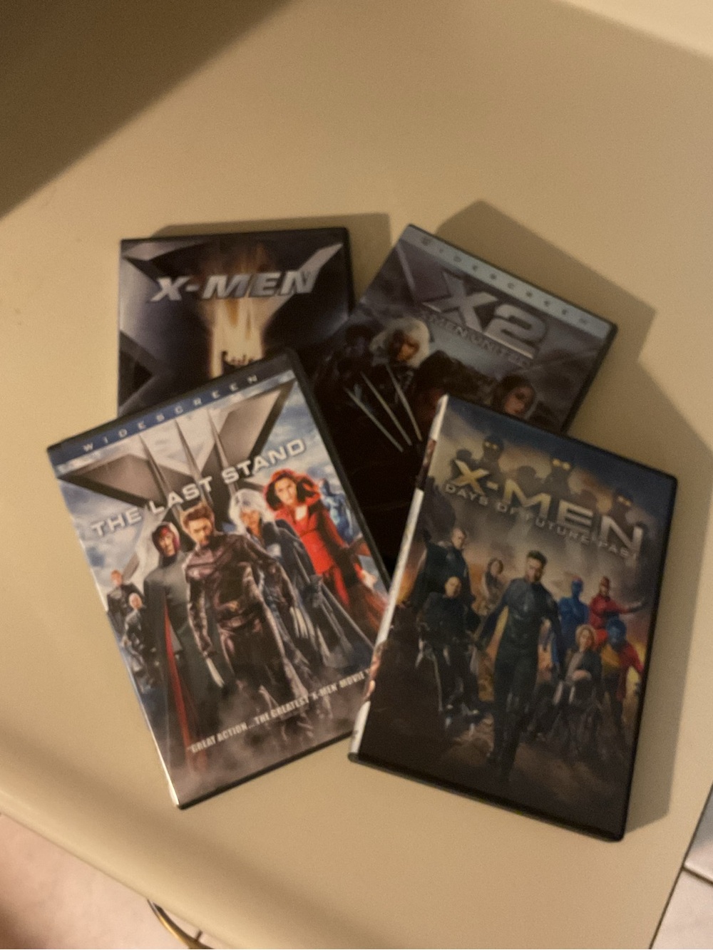 X-Men DVD Lot - Black and Blue Covers